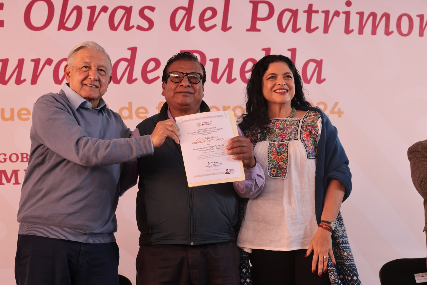 Presidente anuncia inauguración de fábricas de la Sedena en Puebla