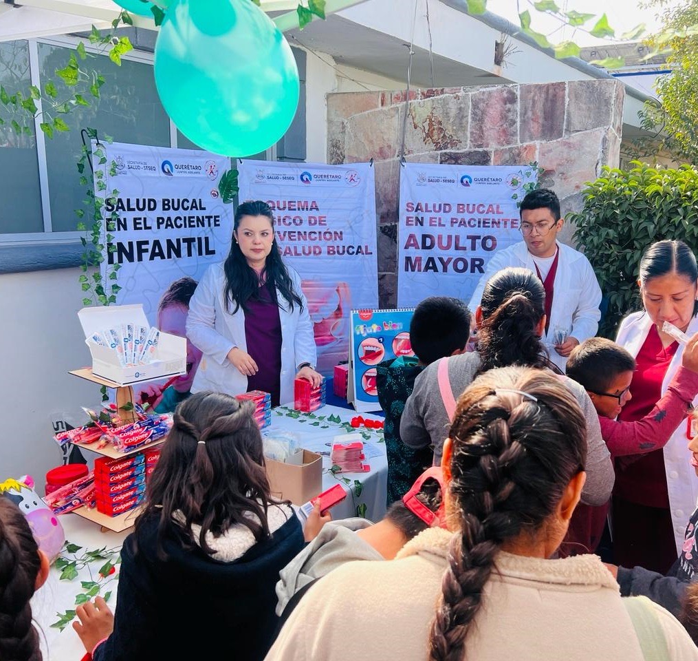 Lleva SESA Feria de la Salud Bucal a Tequisquiapan