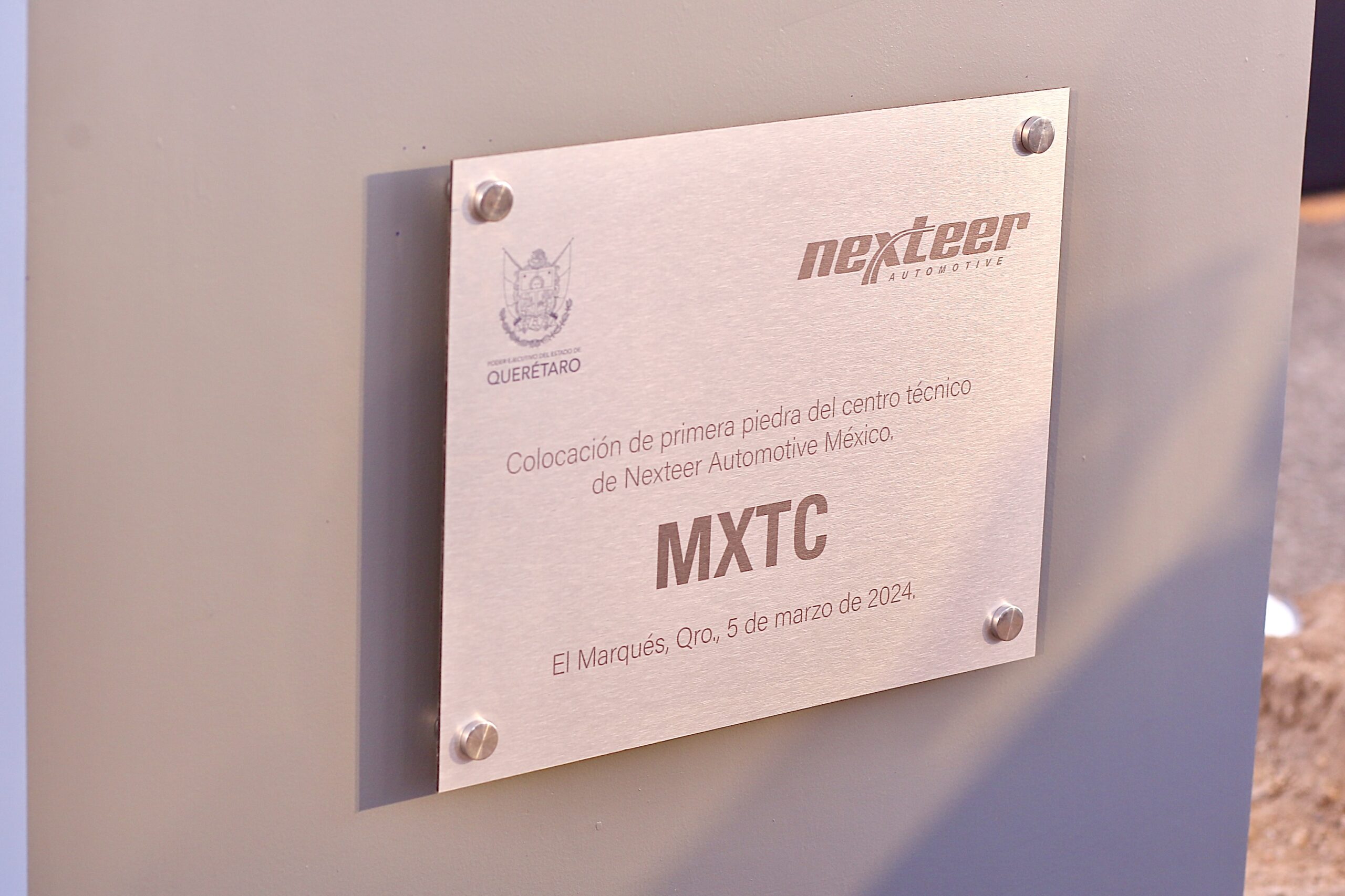 Alistan instalación de Nexteer centro técnico de ingeniería