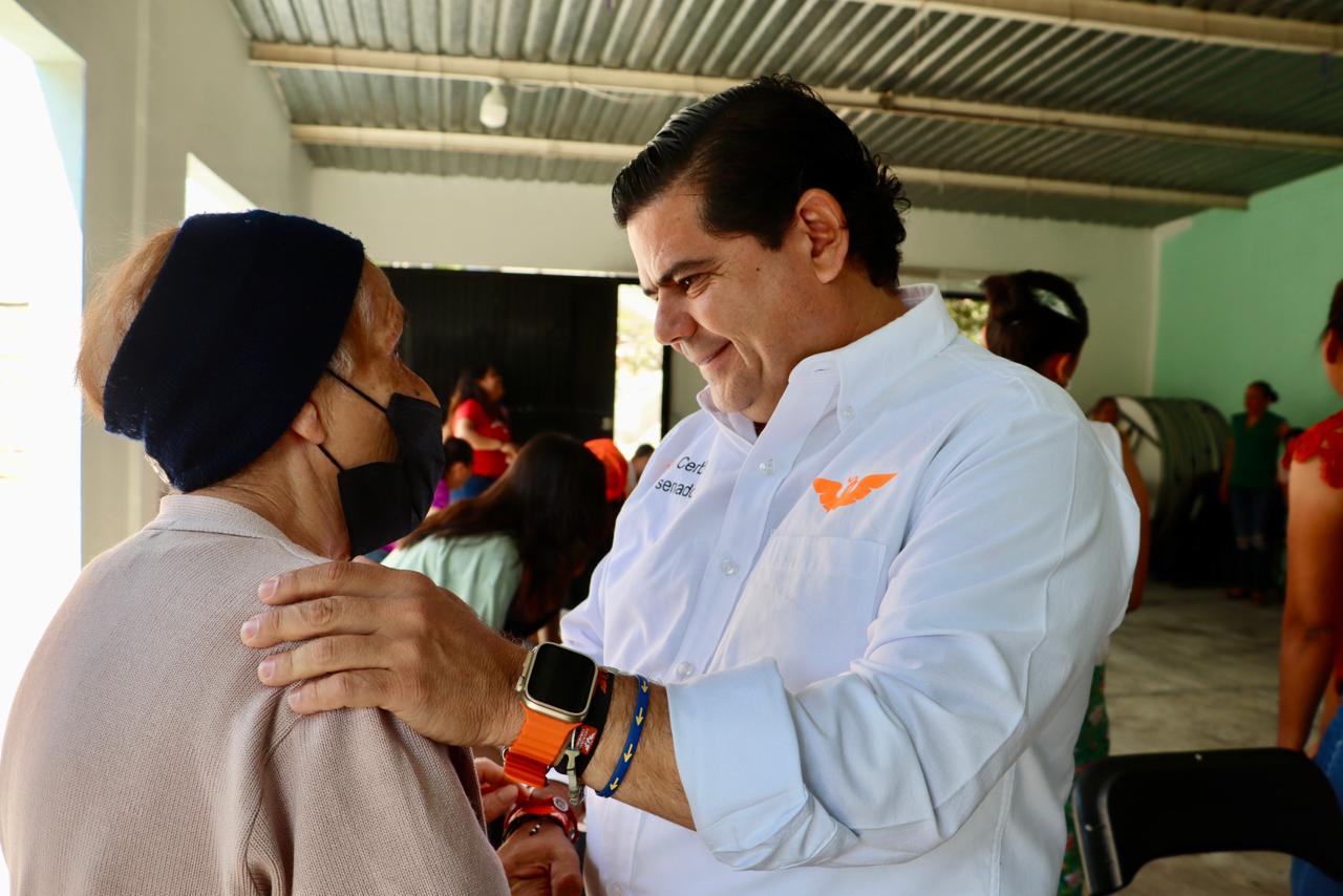 Desde el Senado, impulsaremos a las mujeres: Toño Cerbón