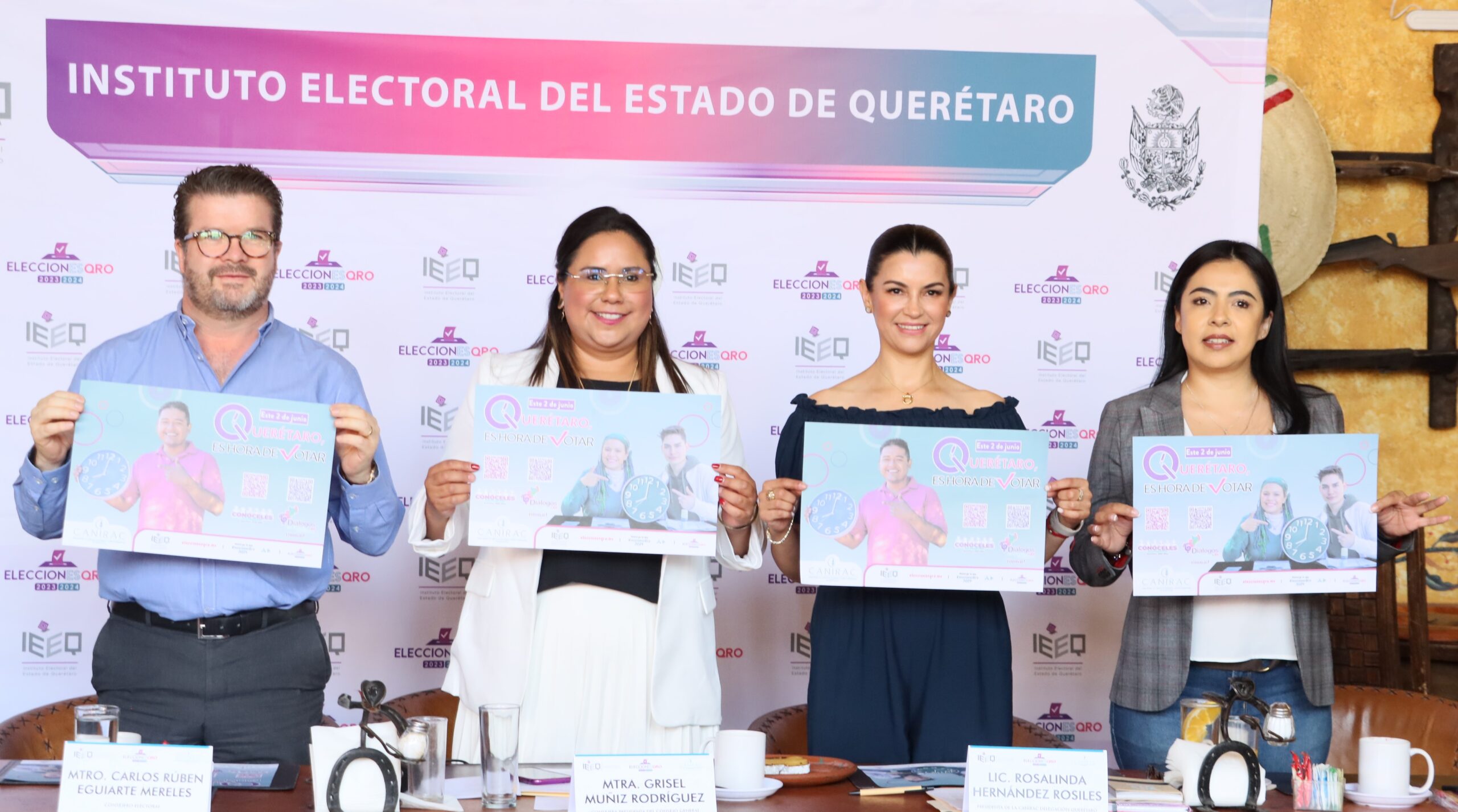 Alianza del IEEQ y CANIRAC Querétaro para promover el voto informado