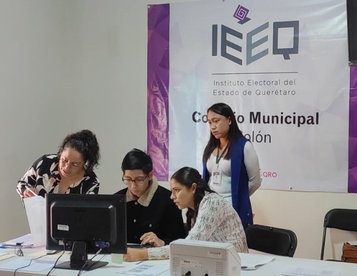 Concluyen registros de candidaturas locales ante el IEEQ 