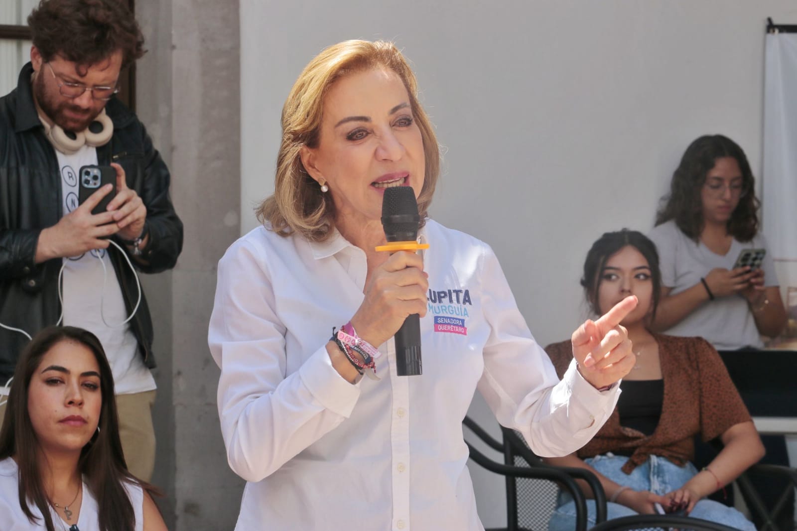 Cero tolerancia al consumo de alcohol en la vía pública: Lupita Murguía