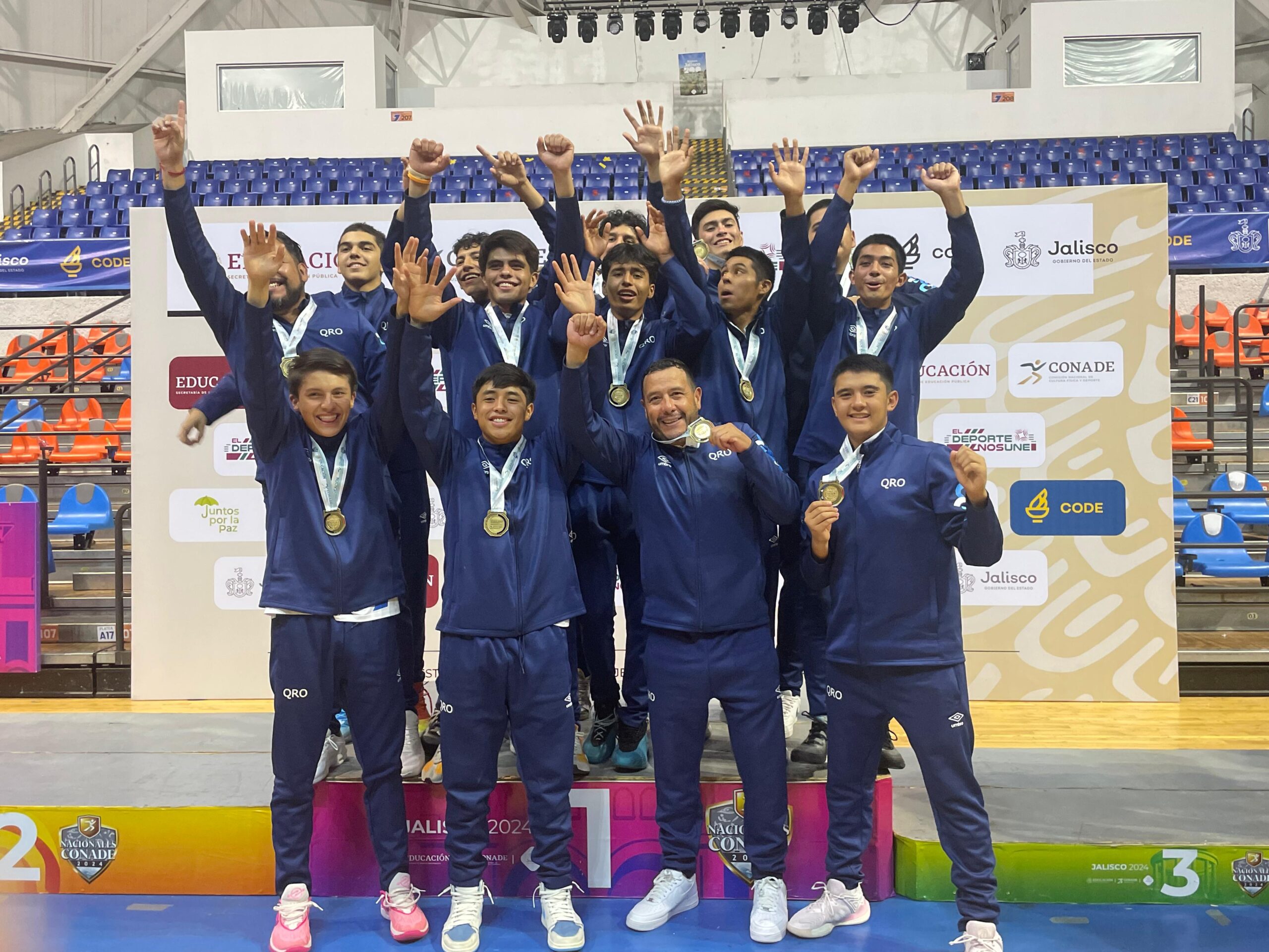 Por primera vez Querétaro es campeón en basquetbol nacional