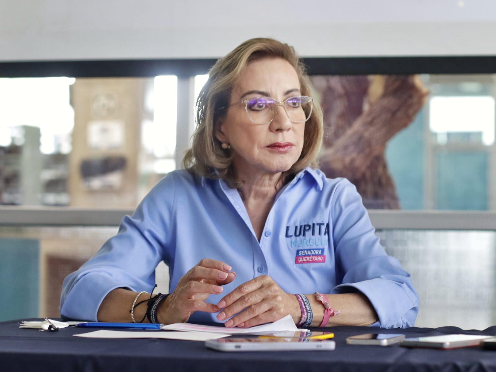 Vivimos en un estado privilegiado, no nos arriesguemos: Lupita Murguía