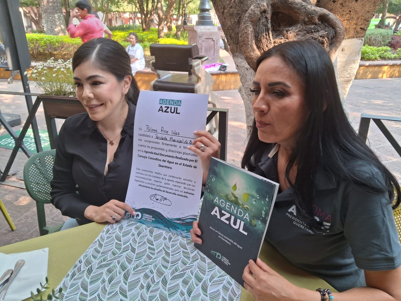 Atenderé como prioridad el tema del agua: Paloma Arce