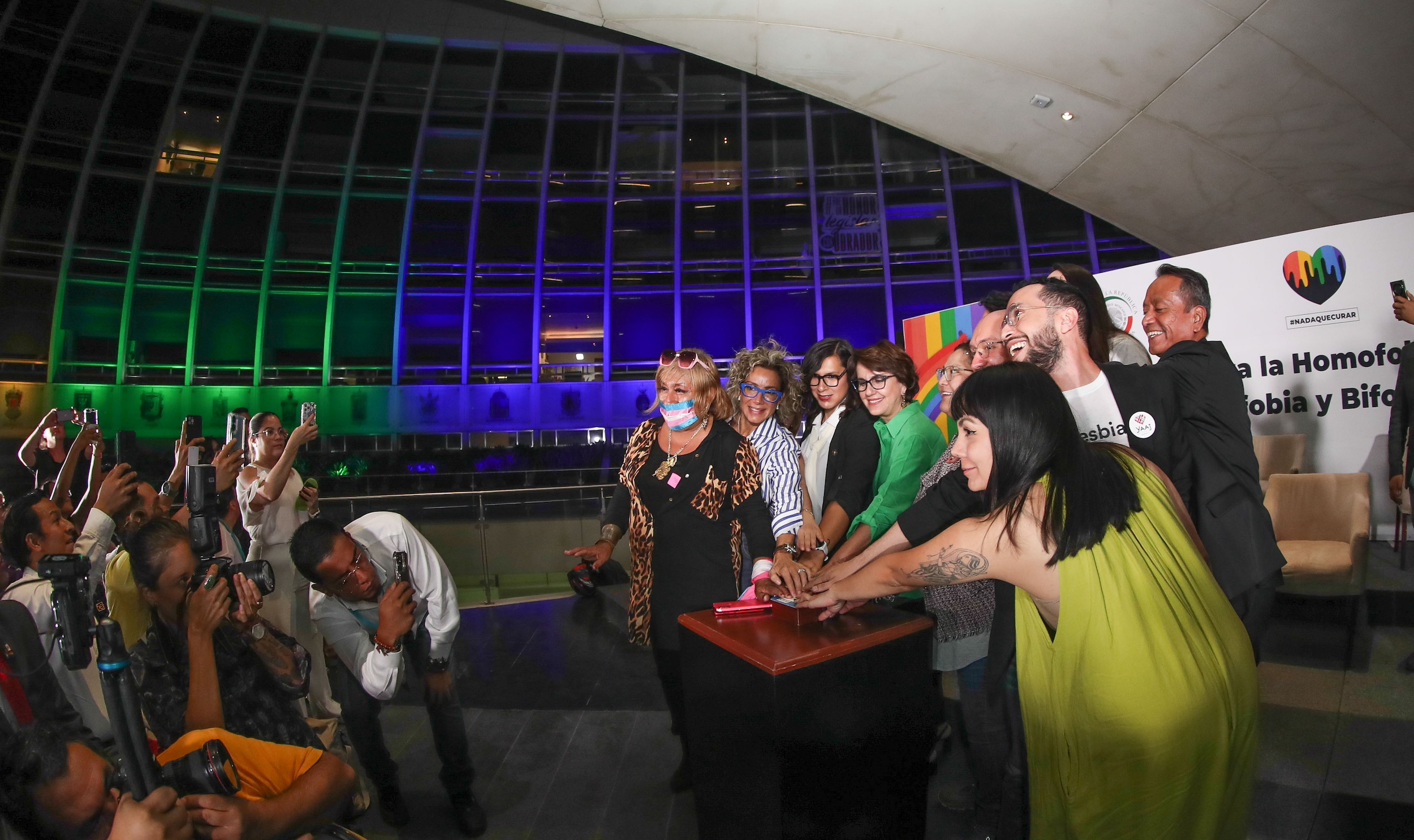 Conmemoran en el Senado Día Nacional de la Lucha contra la Homofobia, Lesbofobia, Transfobia y Bifobia