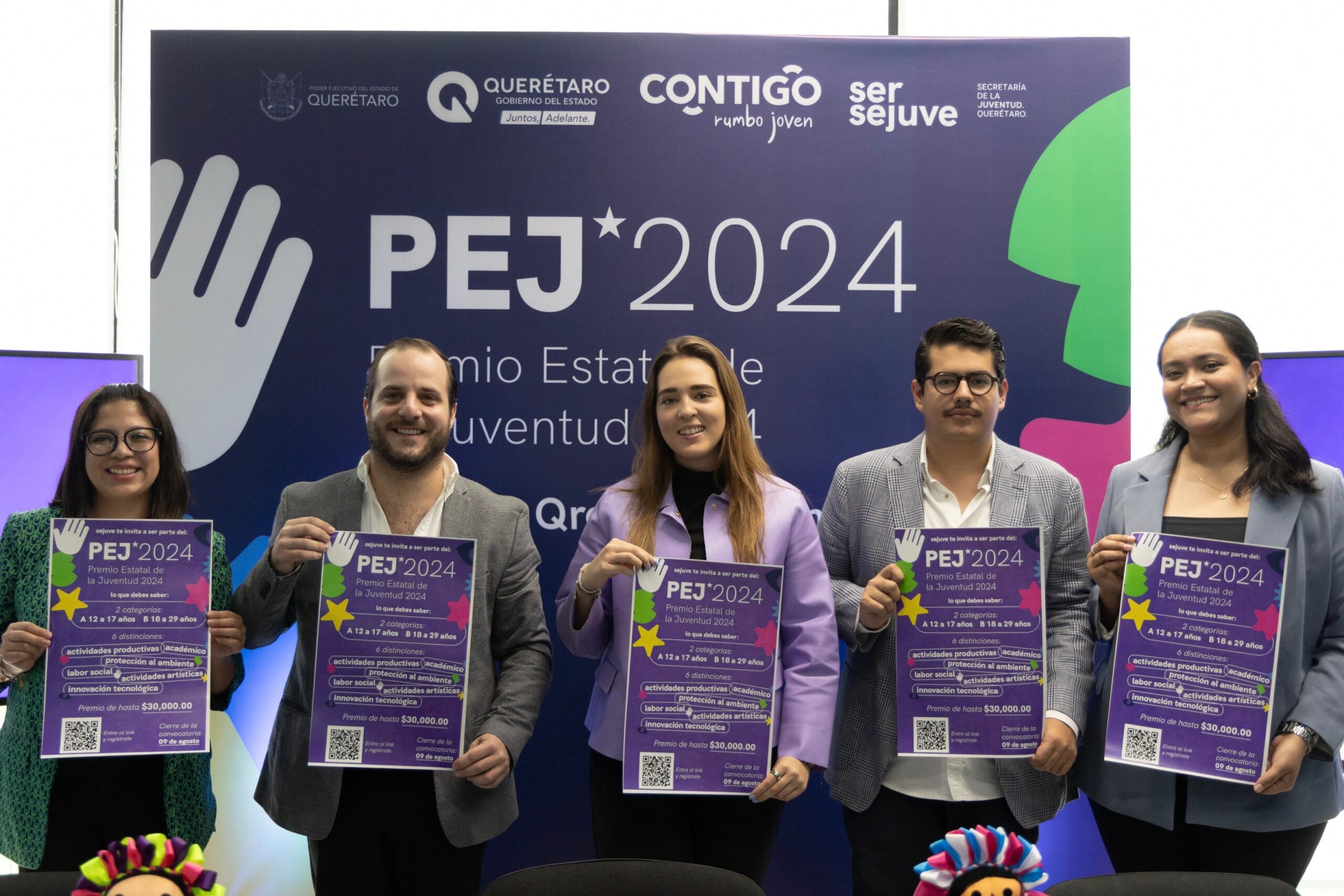 Anuncian Premio Estatal de la Juventud 2024