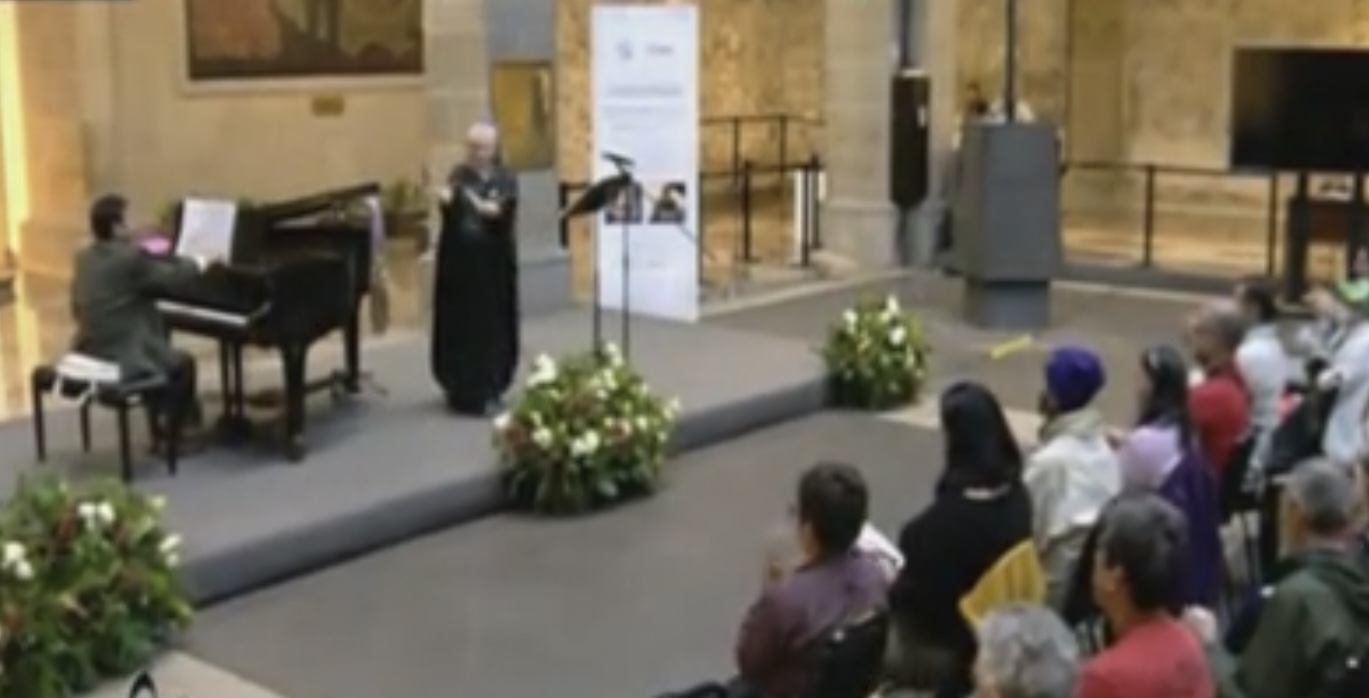 Conchita Julián y Héctor Cruz deleitan al público de Casa Nuestra con “Declaración de Amor, en un compás de espera”