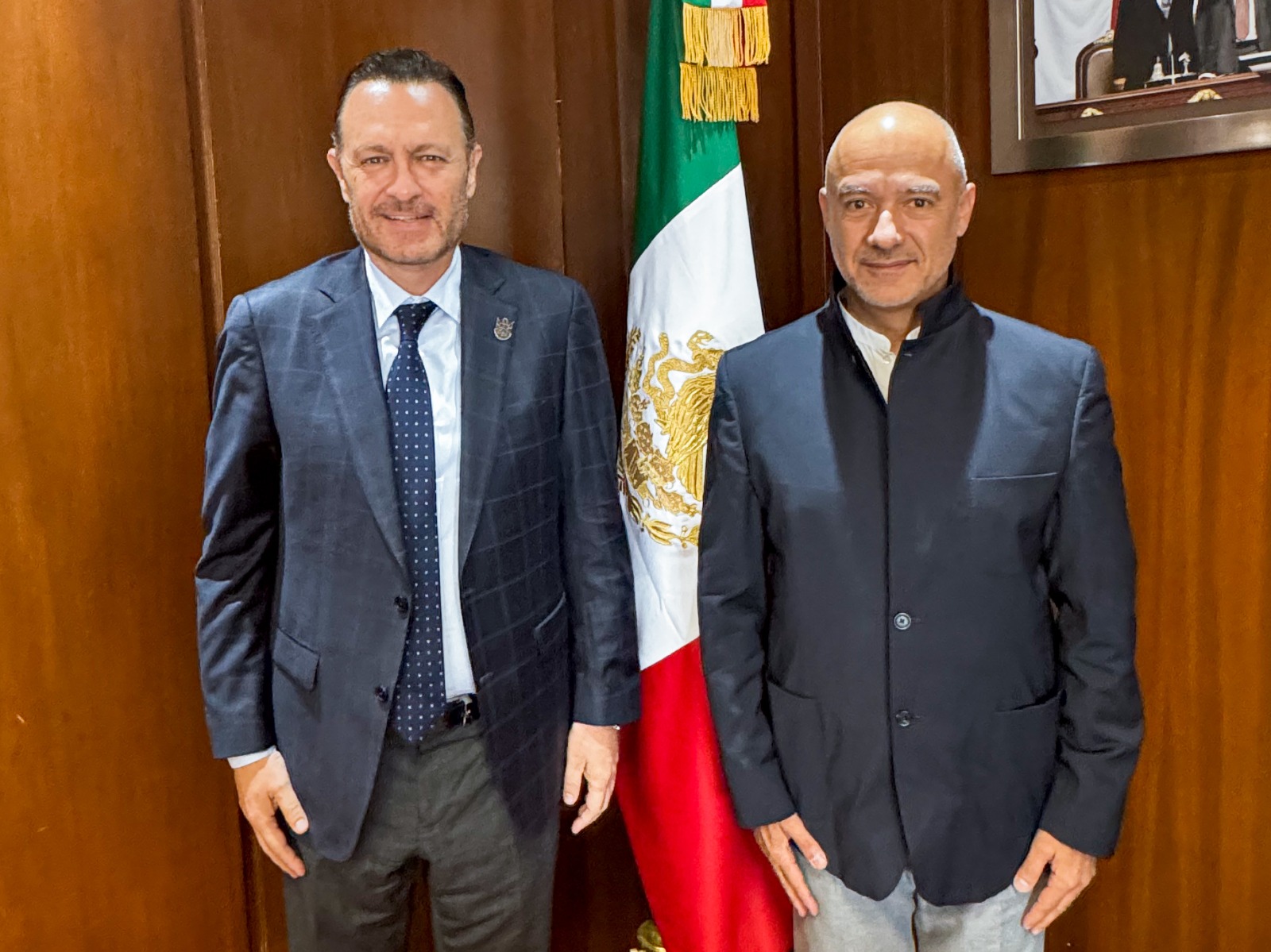 Presenta Gobernador proyectos al próximo Secretario de Infraestructura federal