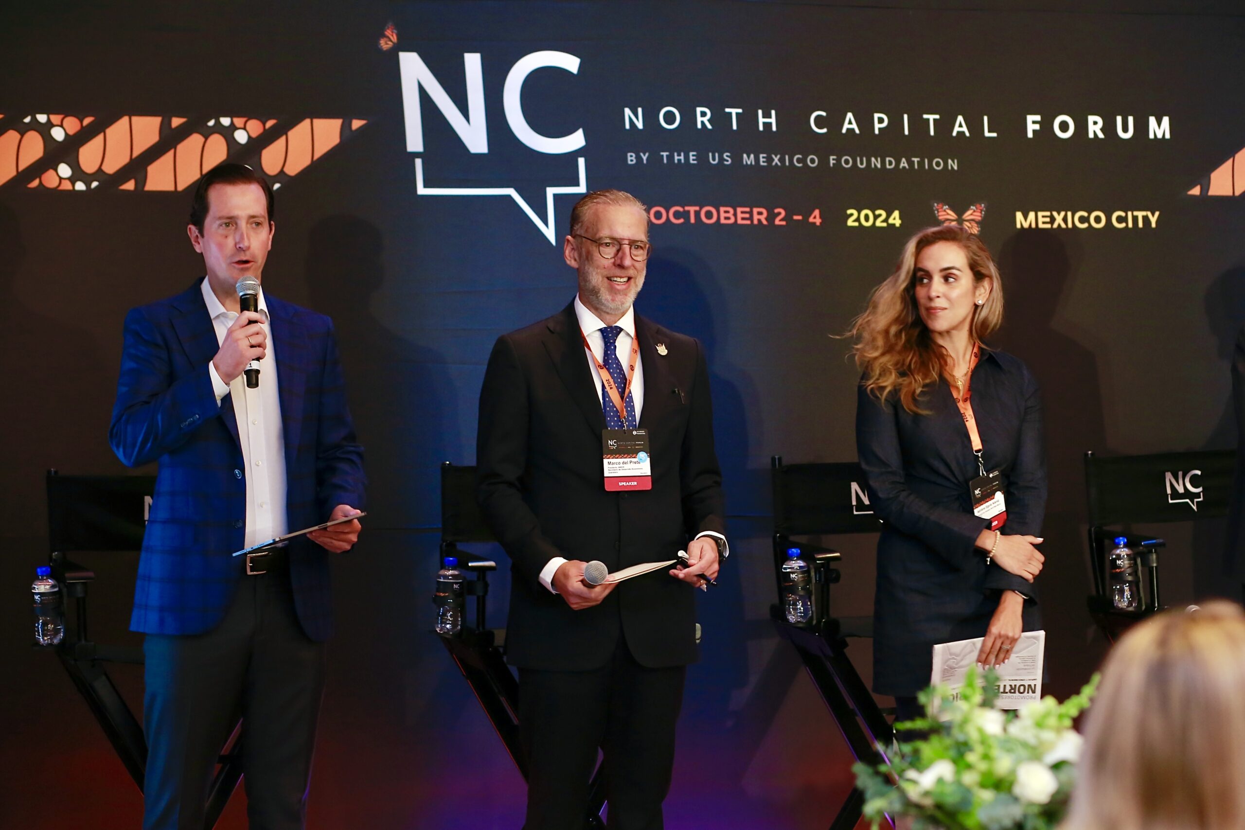 Marco Del Prete expone capacidades económicas de Querétaro en el NCF