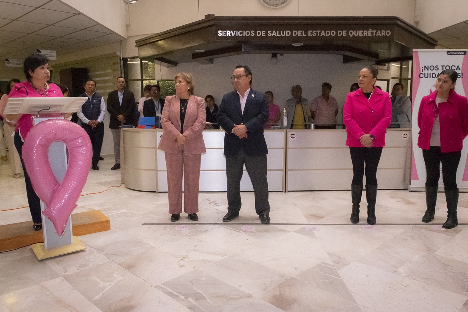 Conmemora Secretaría de Salud el Día Internacional de la Lucha contra el Cáncer de Mama