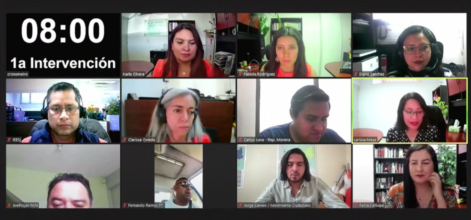 Presenta IEEQ proyección del financiamiento público de partidos para 2025