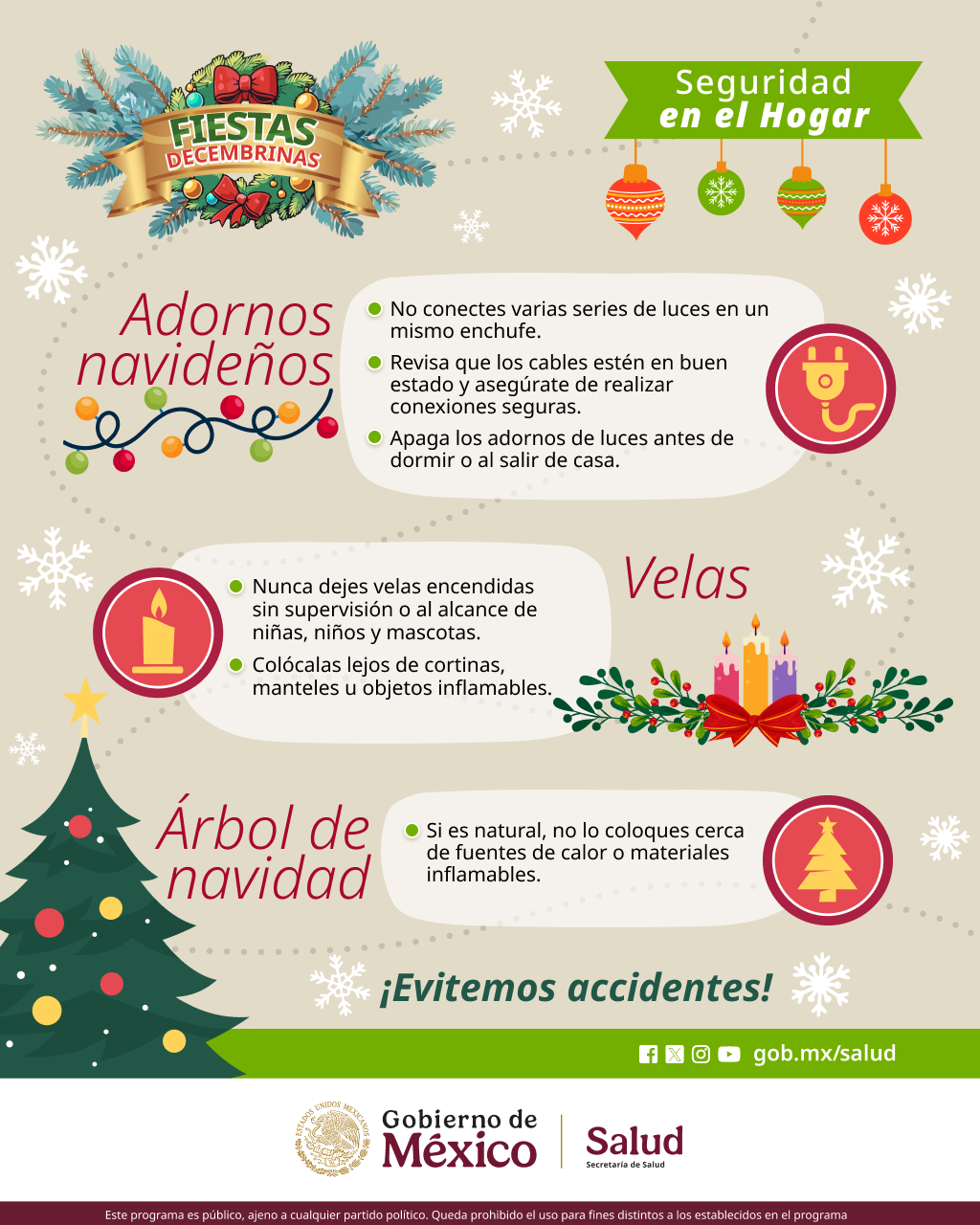 Difunde SESA recomendaciones para evitar accidentes por quemaduras