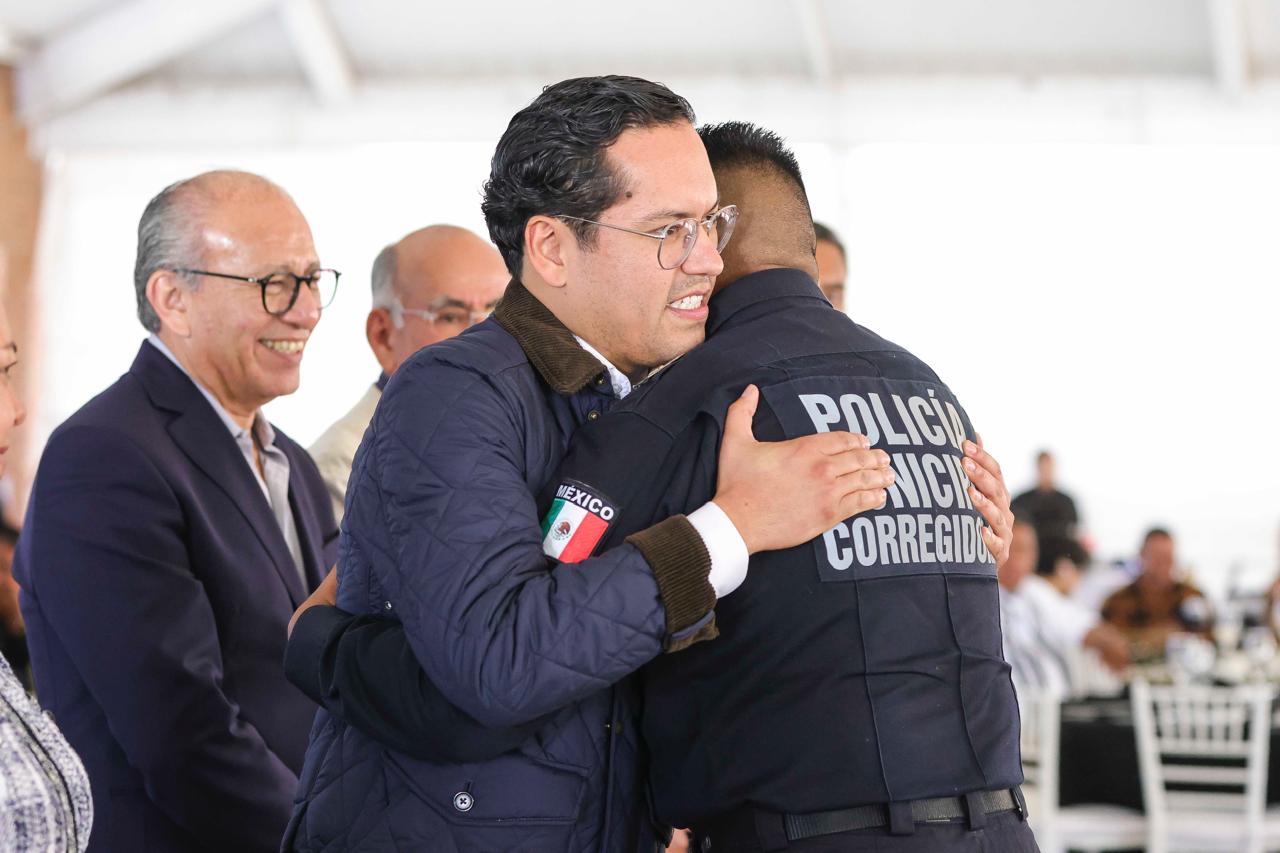 Reconoce Chepe Guerrero valor, compromiso y servicio por parte de las y los policías de Corregidora